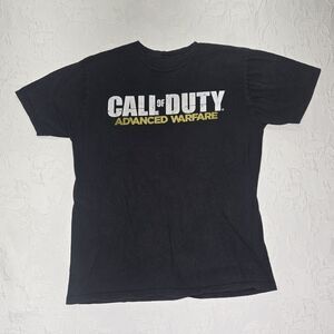 Call Of Duty Advanced Warfare Graphic Shirt Mens XL Faded Black Gamer Gear